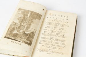 [JOSEPH BANKS] Letters on Iceland