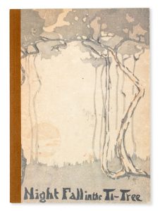 Night fall in the ti-tree (facsimile edition)