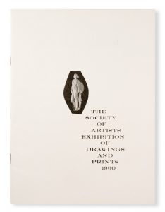[DOBELL; PROCTOR; NORA HEYSEN etc.] The Society of Artists. Exhibition of drawings and prints 1960.