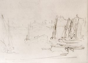 Sir Arthur Streeton’s Sketchbook. Docklands & London 1905