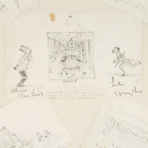 [NEW ZEALAND] Sketches made by a passenger on board the ship Cape Finisterre, London to Lyttleton, 1878-79