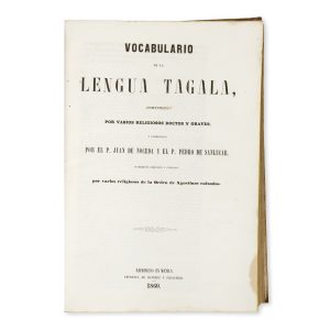 Vocabulario de la lengua Tagala,