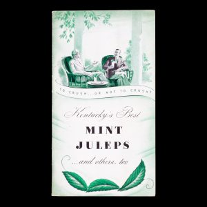 [WHISKY] Kentucky's best mint juleps ... and others too