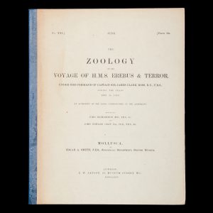 [ANTARCTICA] The zoology of the voyage of H.M.S. Erebus & Terror, under the command of Captain Sir James Clark Ross, R.N., F.R.S., during the years 1839 to 1843. By authority of the Lords Commissioners of the Admiralty. Edited by John Richardson ... and John Edward Gray : Mollusca. By Edgar A. Smith.