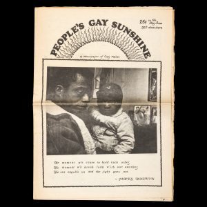 People's Gay Sunshine : a newspaper of gay males