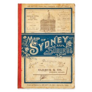 Map of the City of Sydney and adjacent municipalities from ordnance and actual surveys 1890