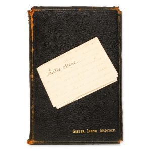 [NEW GUINEA; MISSIONS] Iesu Keriso. 'Ida 'Inapwana ta 'Ida To-'Etoseana 'ina Onoaupaupa Auauna. (Missionary Sister Badcock's own copy, with a manuscript letter in Dobuan from a woman at the leper colony on Ubuia Island)