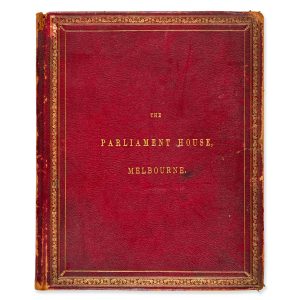 A short history and description of the Parliament House, Melbourne.