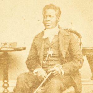 [ABOLITIONISM; BRAZIL] Henry (Harry) Ulusiboo, a slave freed by British diplomat Henry Hayne in Rio de Janeiro, probably around 1820.