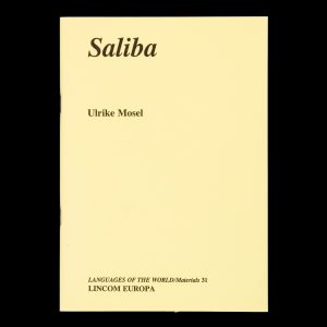 [NEW GUINEA; LINGUISTICS] Saliba