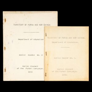 [NEW GUINEA] Koriki Reader No. 1 [and] Koriki Reader No. 2