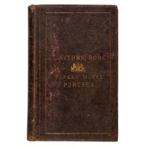 The Nepean Hotel, Portsea, Victoria: two visitors' books for 1873-1882 and 1898-1908.