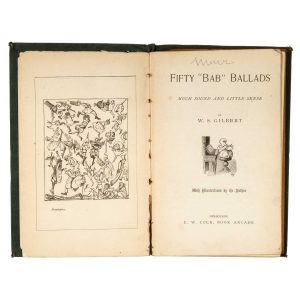 Fifty "Bab" ballads. Much sound and little sense